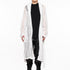 818KNM2-WHITE / メッシュフーデッドローブ - JULIUS